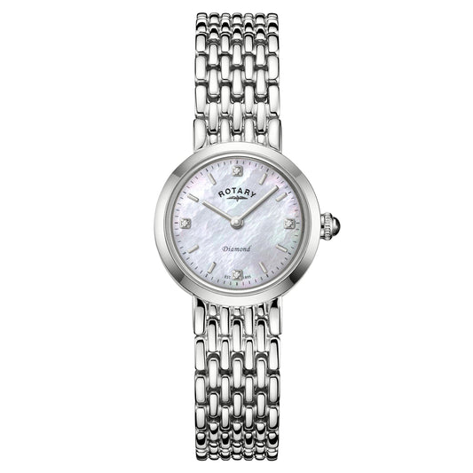 Ladies Steel Battery Dress Watch on Bracelet LB00899/07/D