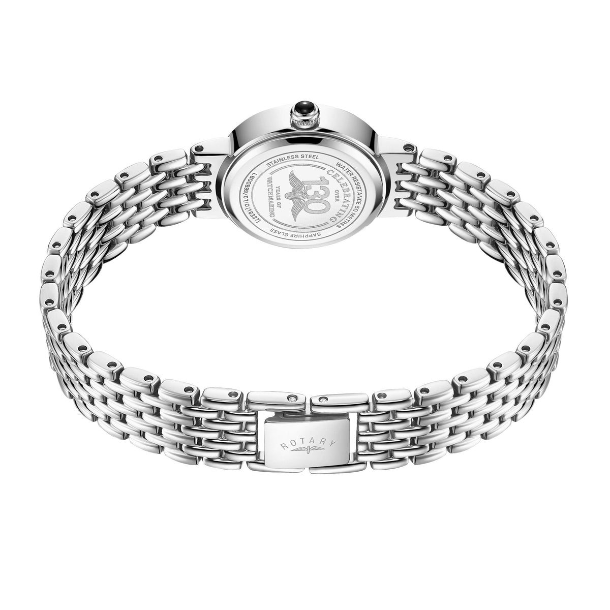 Ladies Steel Battery Dress Watch on Bracelet LB00899/07/D