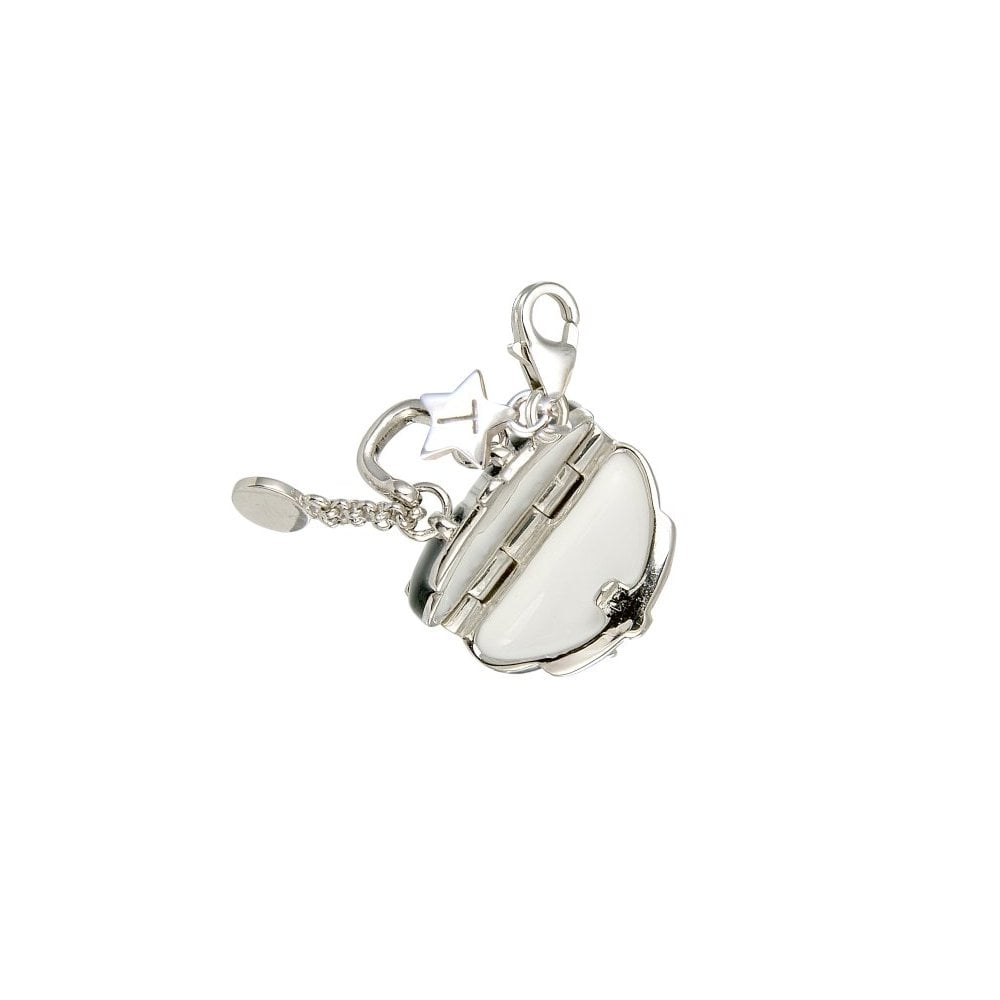 Ladies Sterling Silver Bag Clip-on Charm SCH8