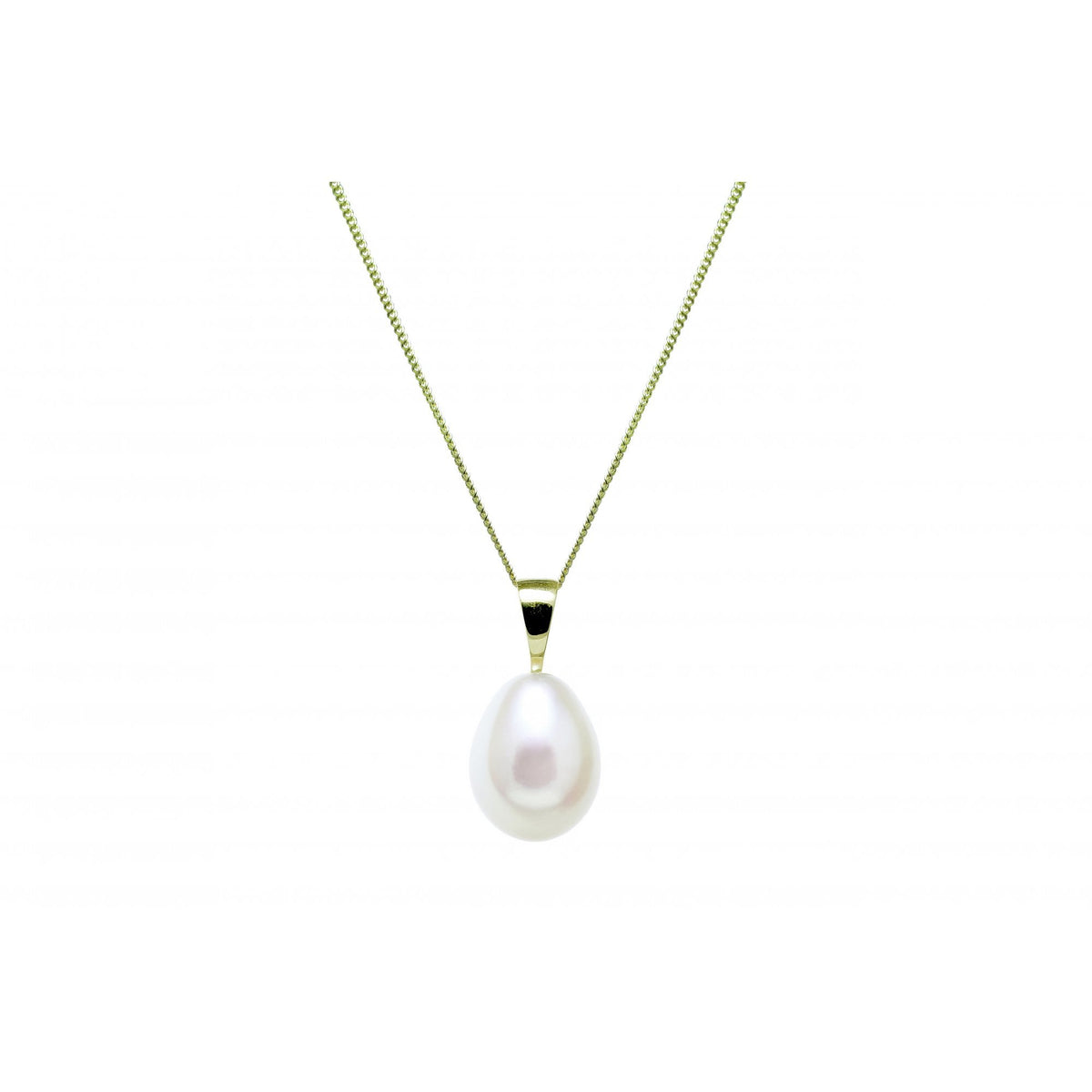 Ladies 9ct Gold Freshwater Pearl Pendant