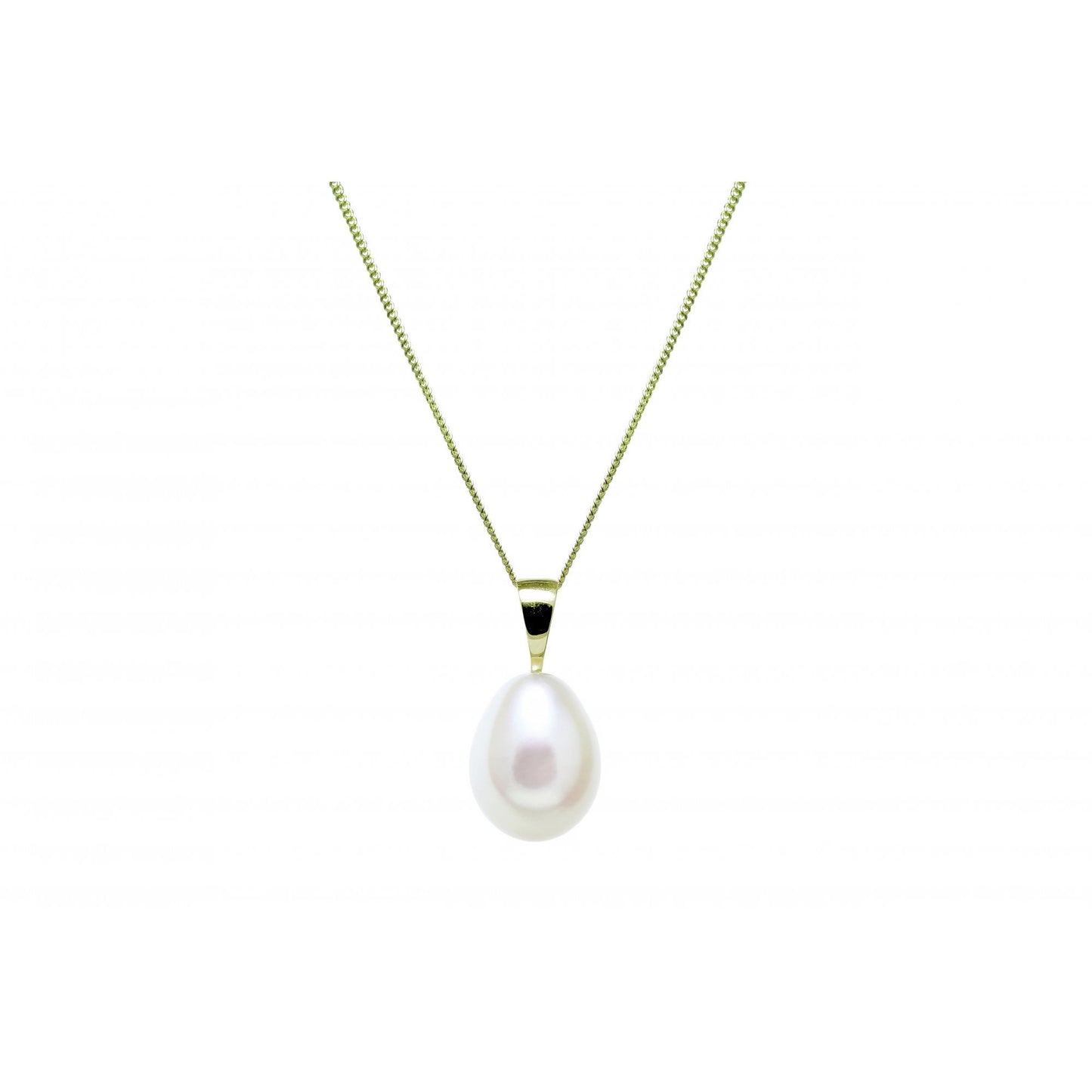 Ladies 9ct Gold Freshwater Pearl Pendant