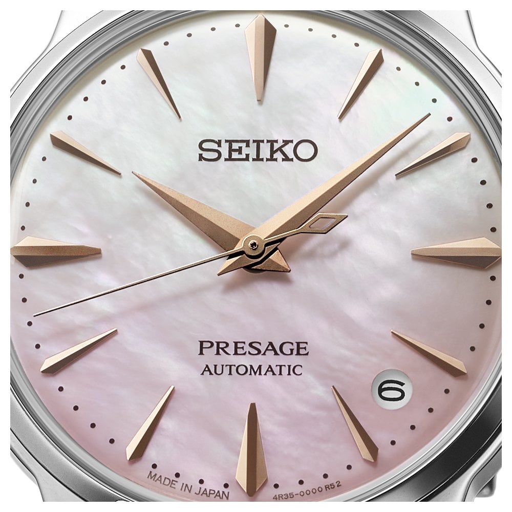 Presage Ladies Two Tone Automatic Watch Springtime SRPM06J1