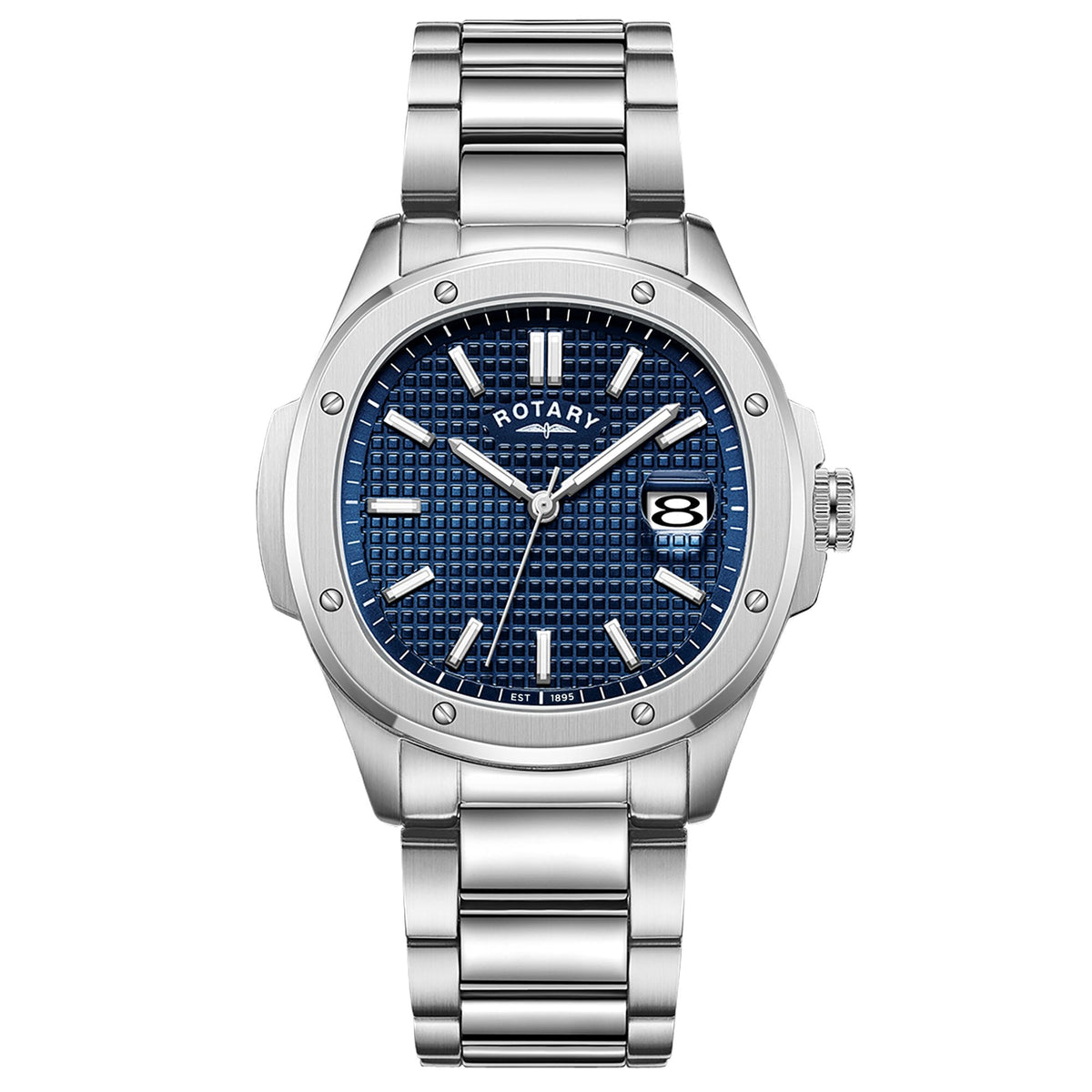 Gents Stainless Steel Battery Watch, Bracelet Apex100 GB05575/05