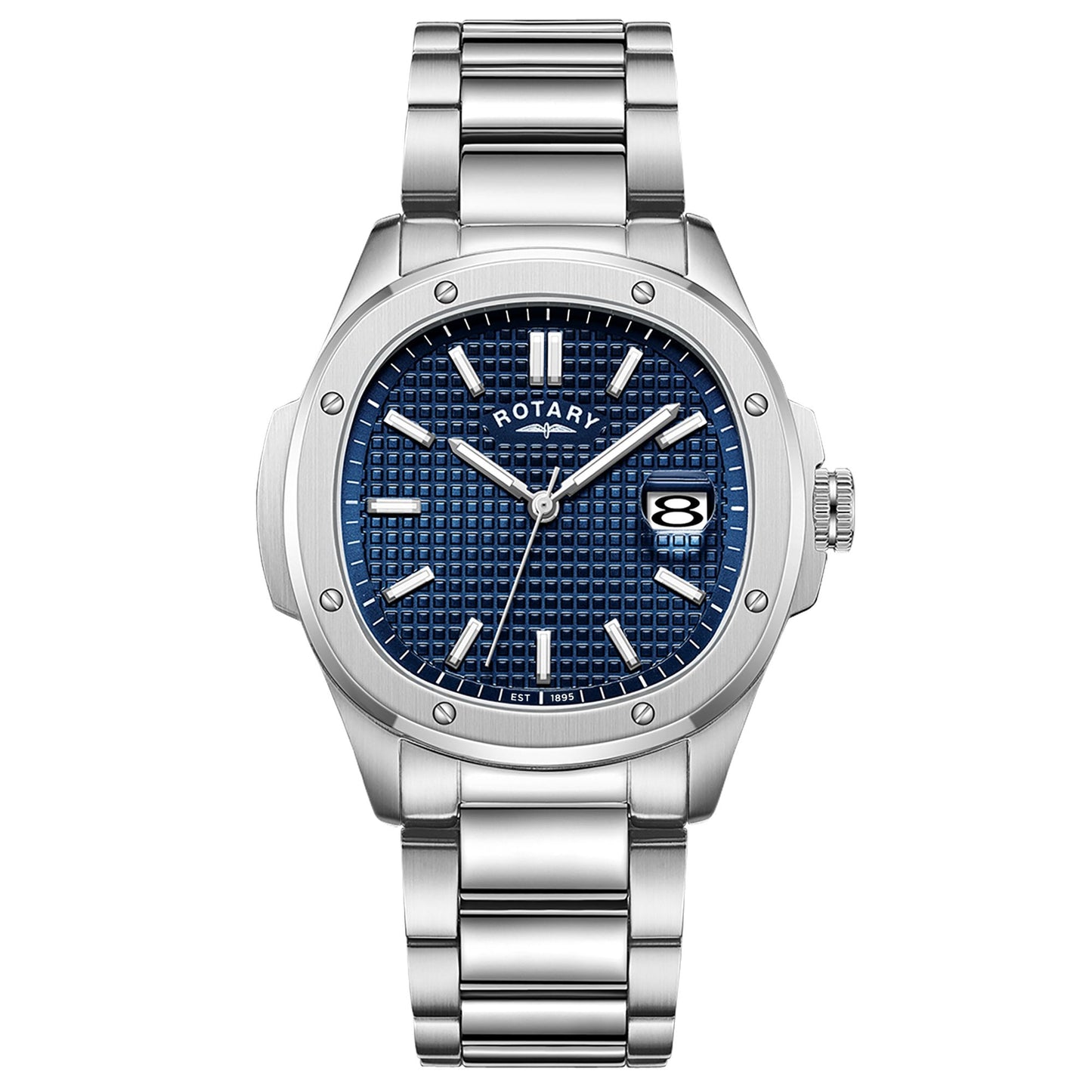Gents Stainless Steel Battery Watch, Bracelet Apex100 GB05575/05
