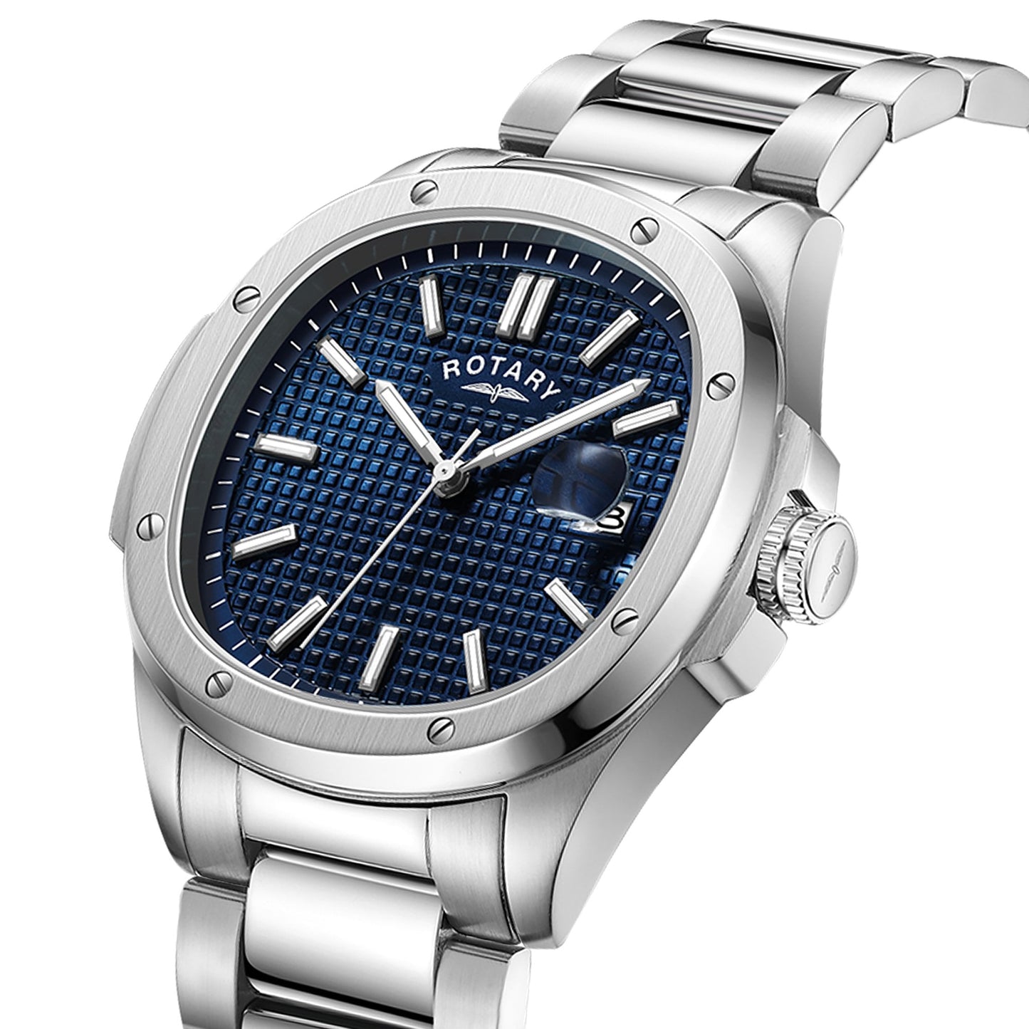 Gents Stainless Steel Battery Watch, Bracelet Apex100 GB05575/05