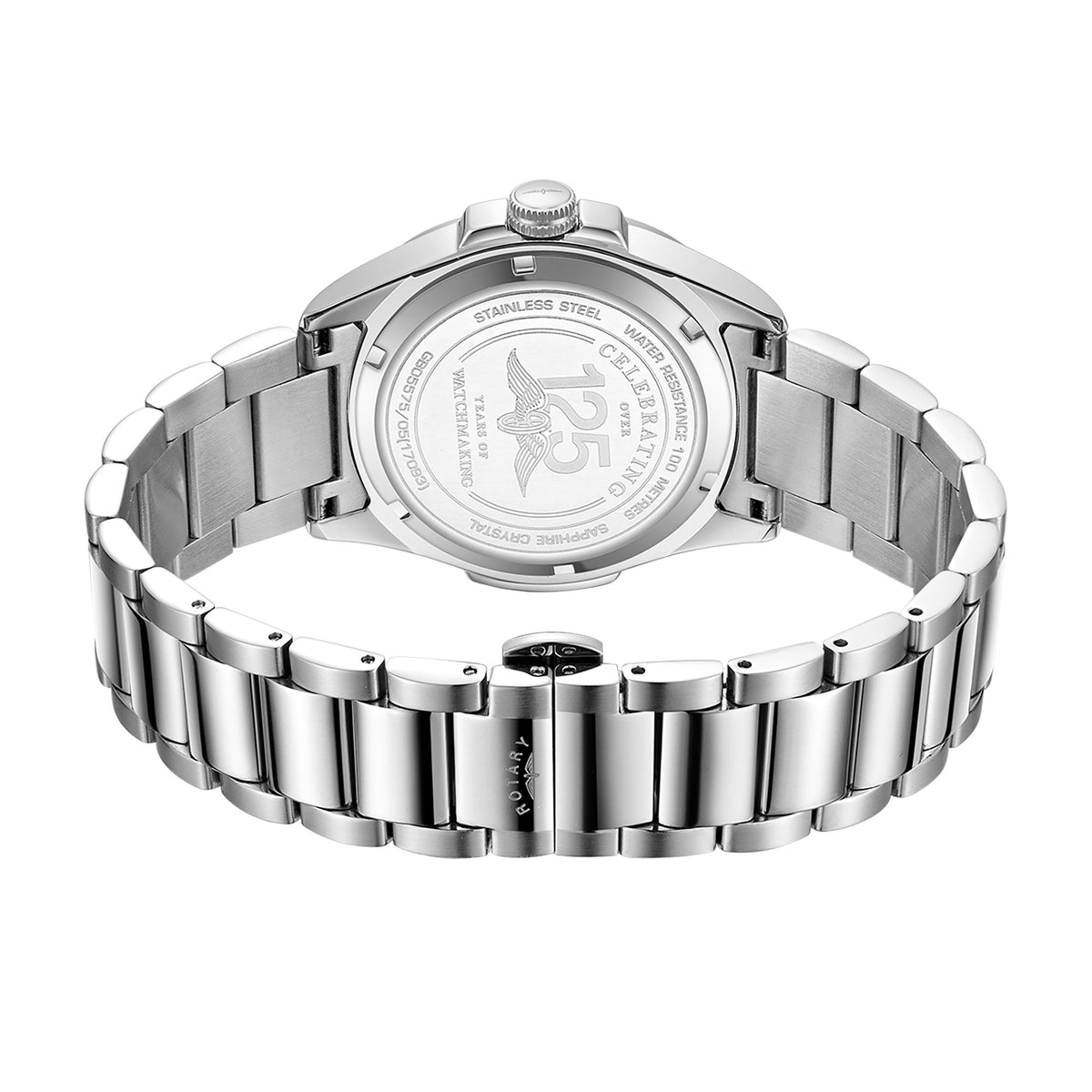 Gents Stainless Steel Battery Watch, Bracelet Apex100 GB05575/05