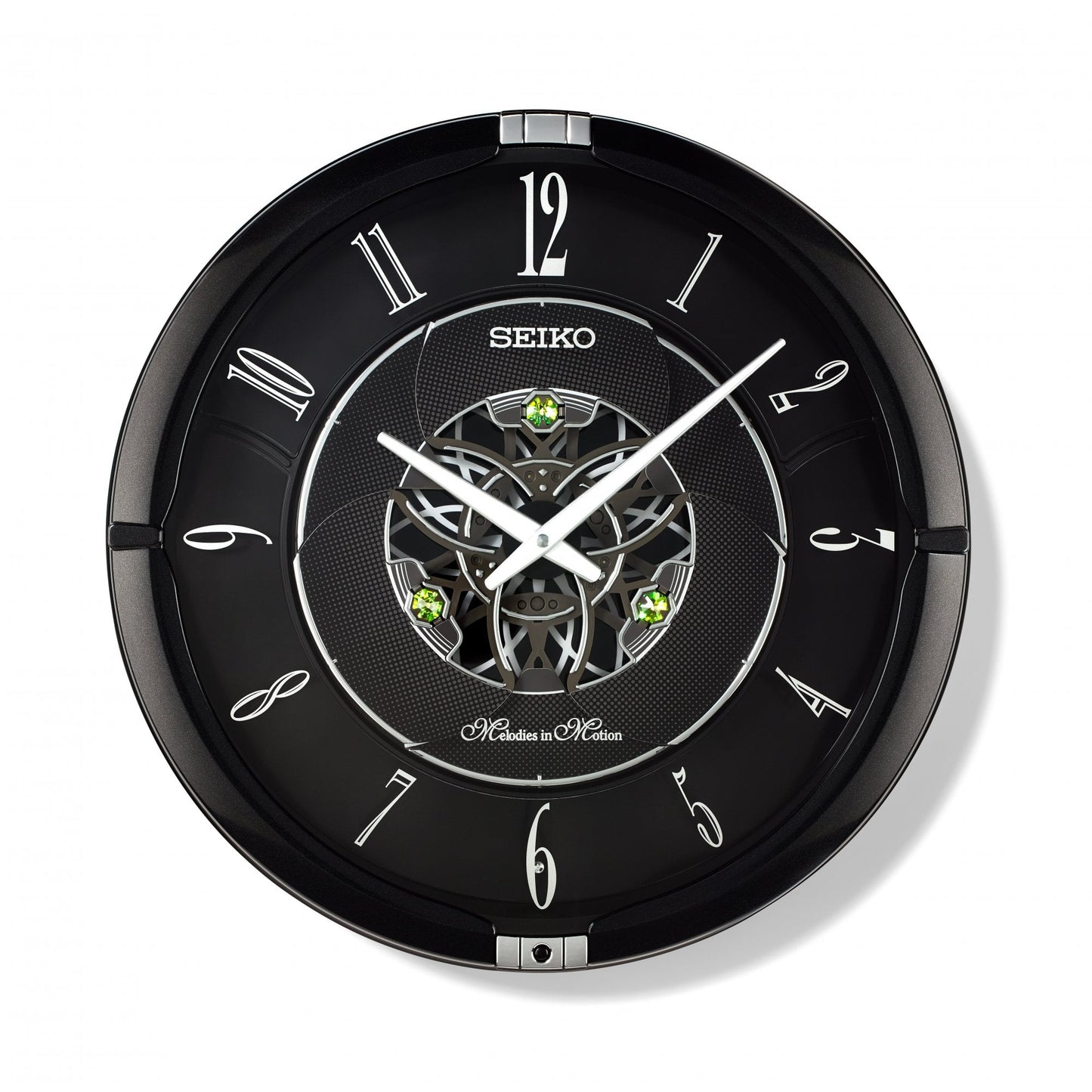 Melodies in Motion Musical Battery Wall Clock QXM621K