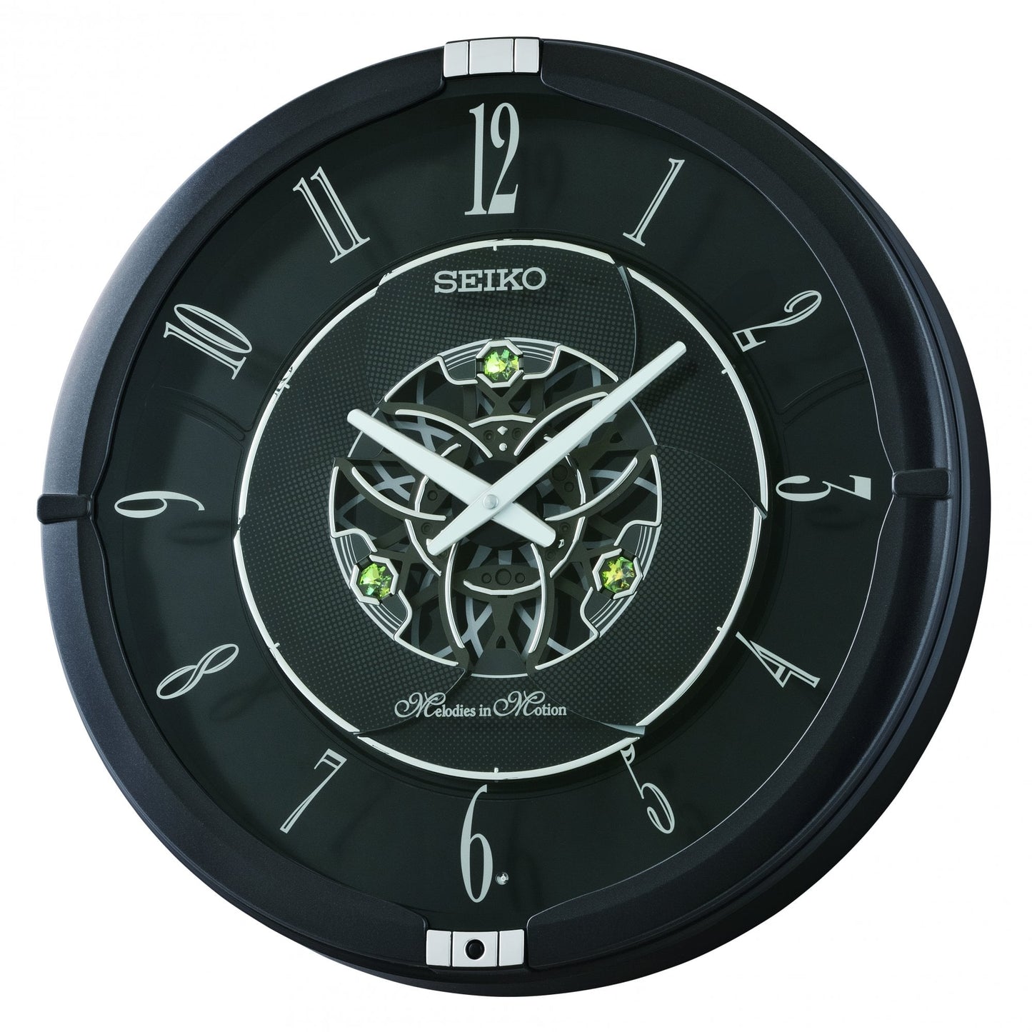 Melodies in Motion Musical Battery Wall Clock QXM621K