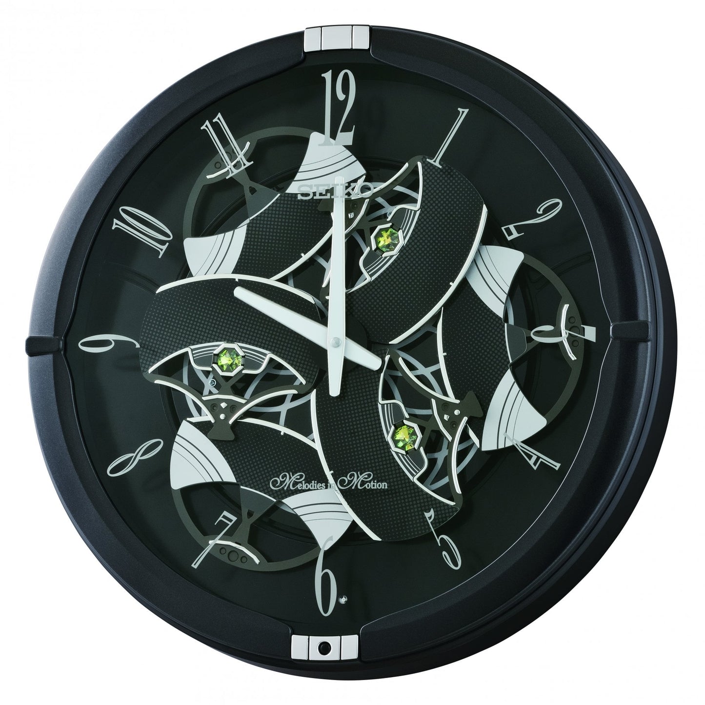 Melodies in Motion Musical Battery Wall Clock QXM621K