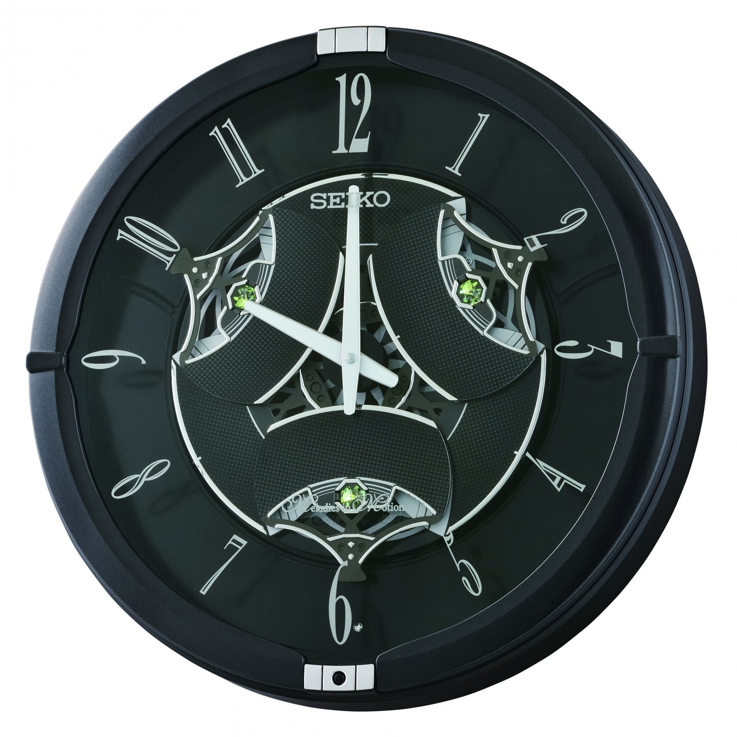 Melodies in Motion Musical Battery Wall Clock QXM621K
