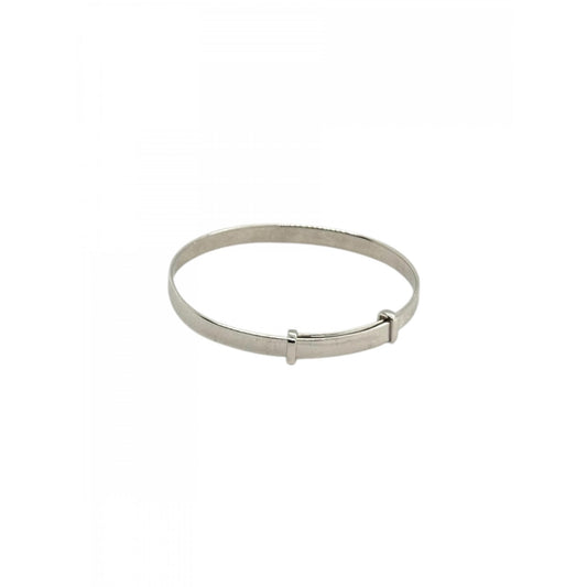 Sterling Silver Polished Expandable Baby Bangle SB1830