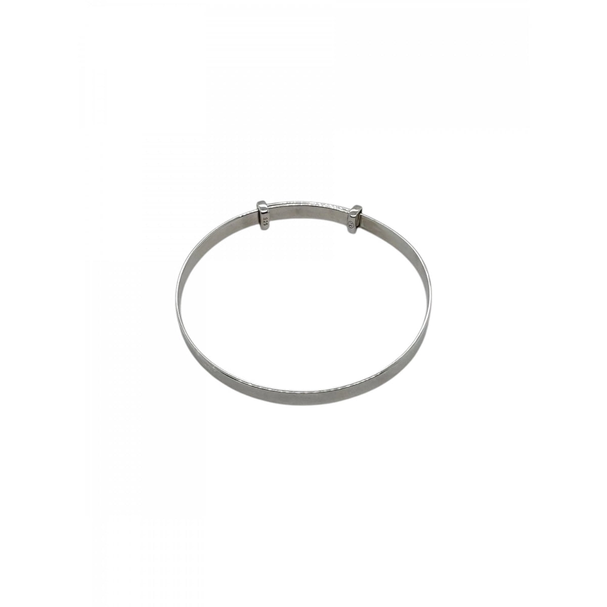 Sterling Silver Polished Expandable Baby Bangle SB1830