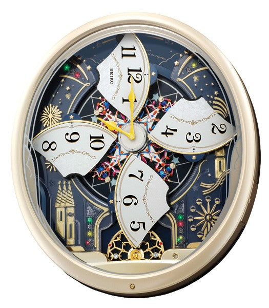 Melodies in Motion Musical Wall Clock QXM239S