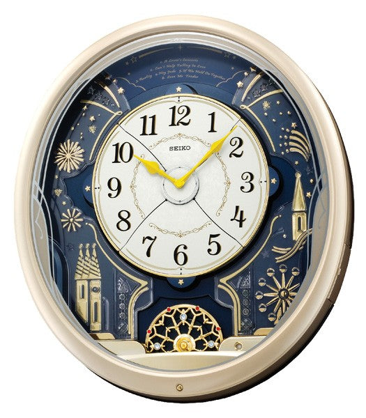 Melodies in Motion Musical Wall Clock QXM239S