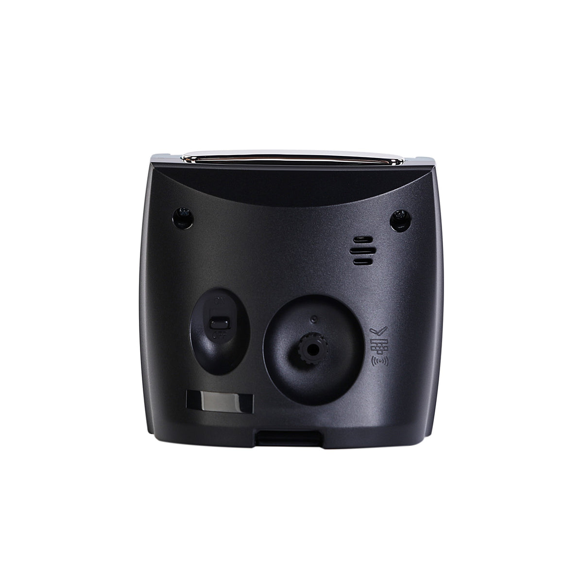 Bedside Alarm Clock, Silent Sweep, Snooze & Light - Triceratops QHE212M