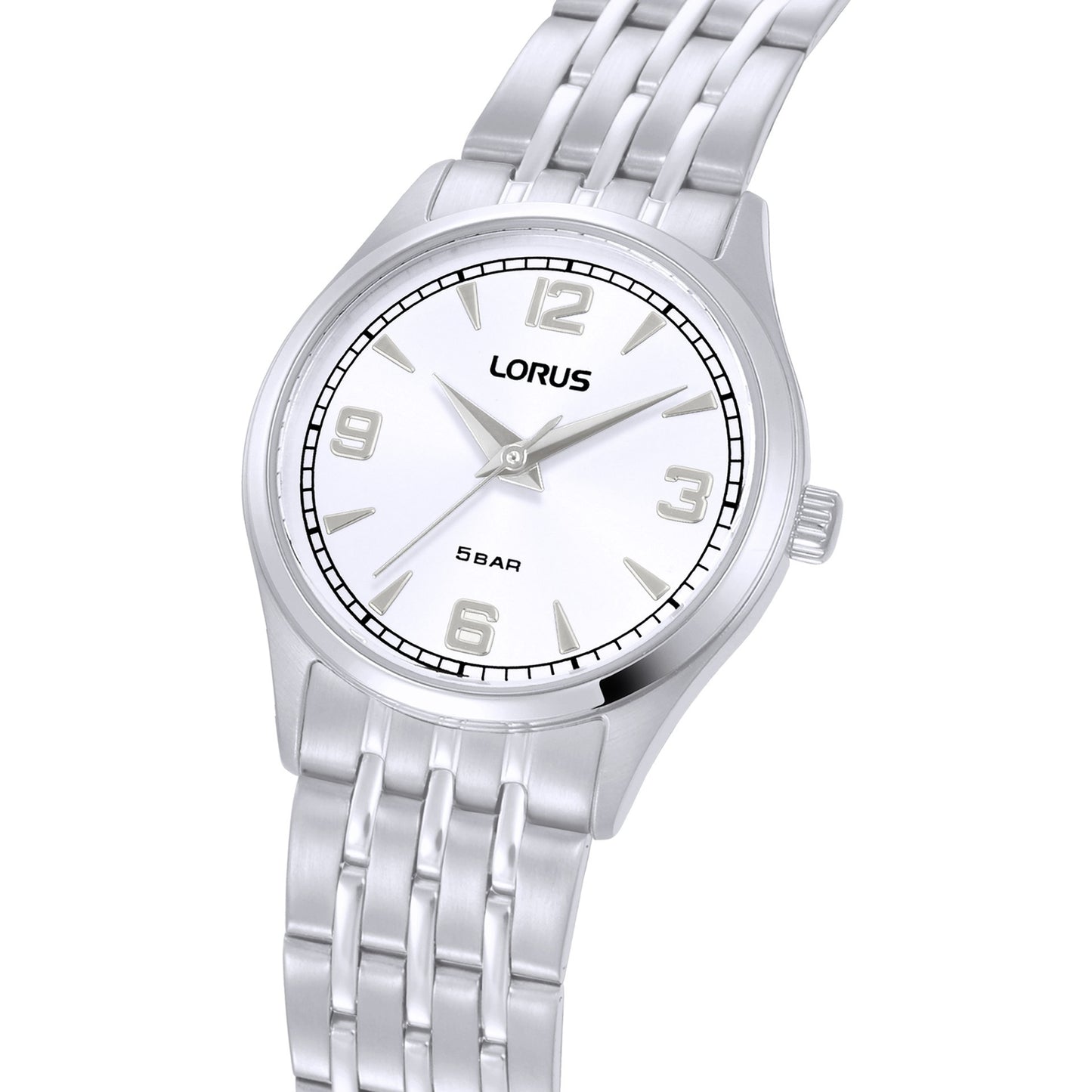Ladies Stainless Steel Everyday Battery Watch on Bracelet RG205ZX9