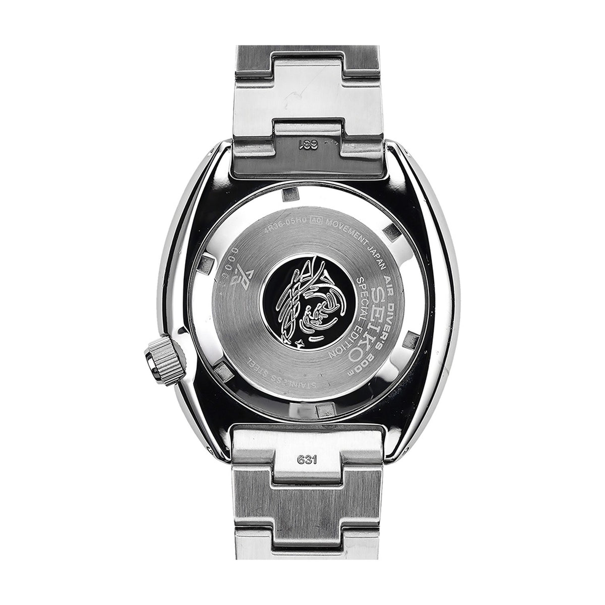 SRPE99K1 Seiko Prospex Gents Stainless Steel Self Winding Automatic 200m Diver's Special Edition Watch on Bracelet with Day and Date ‘Turtle’ Back
