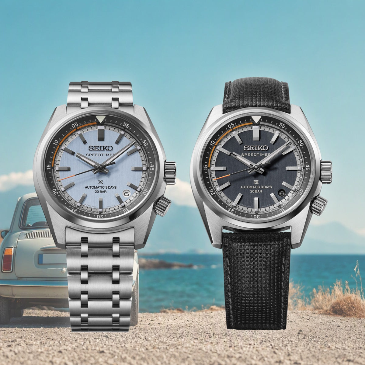 HBC003J1 Prospex Speedtimer Automatic Watch 'Heritage Motoring'