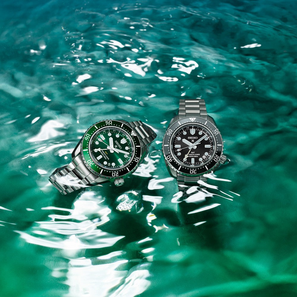 Prospex Gents Steel GMT Diver's Automatic Watch on Bracelet, Oceanic Black HBC002J1