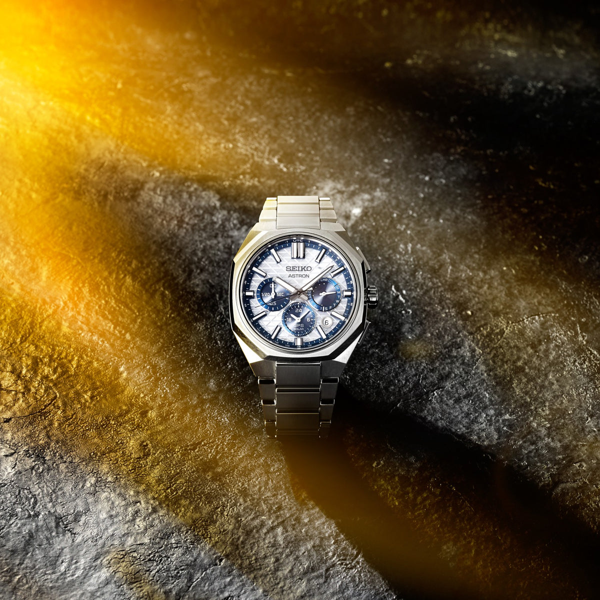 Gents 145th Anniversary Titanium GPS Solar Watch Limited Edition HAB004J1