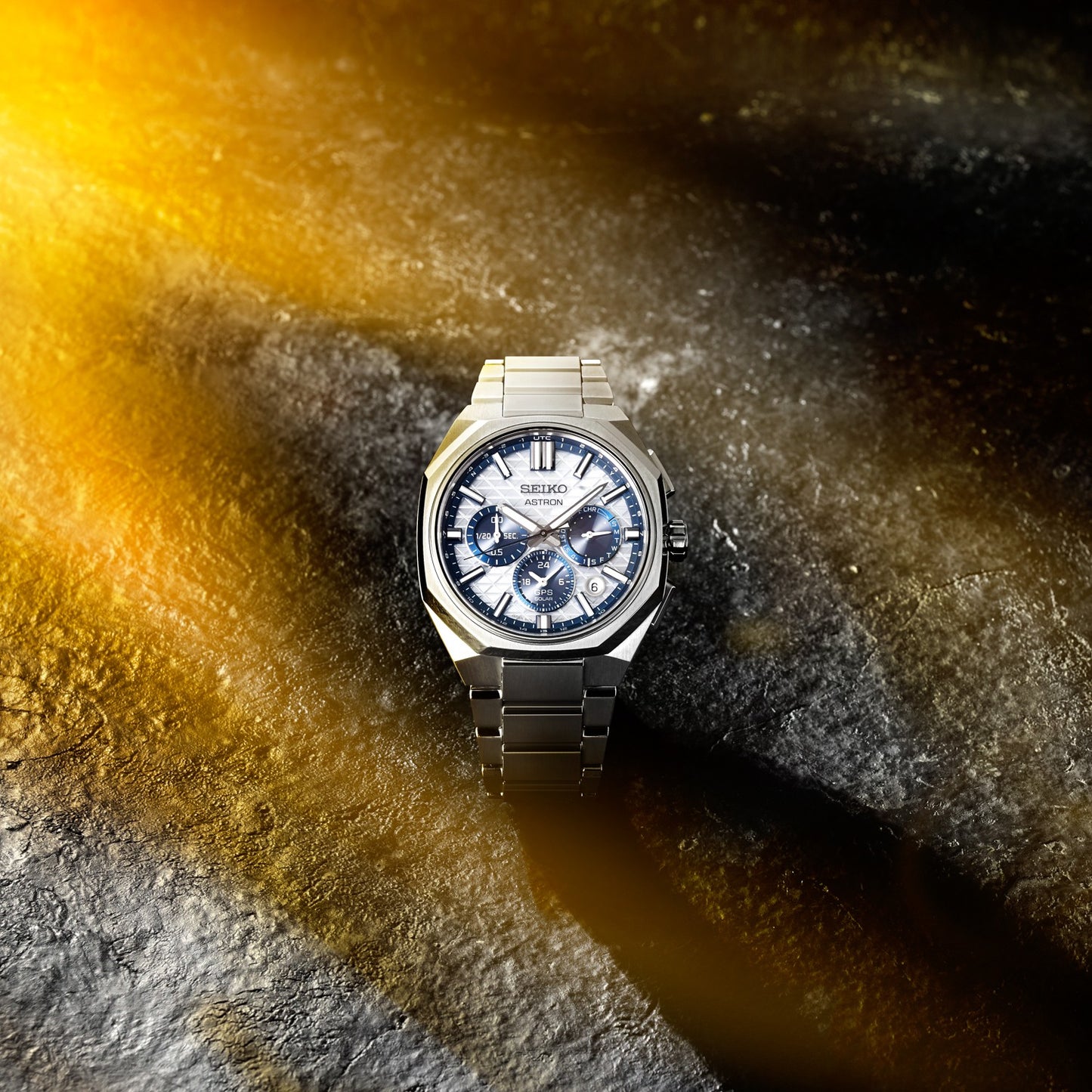 Gents 145th Anniversary Titanium GPS Solar Watch Limited Edition HAB004J1