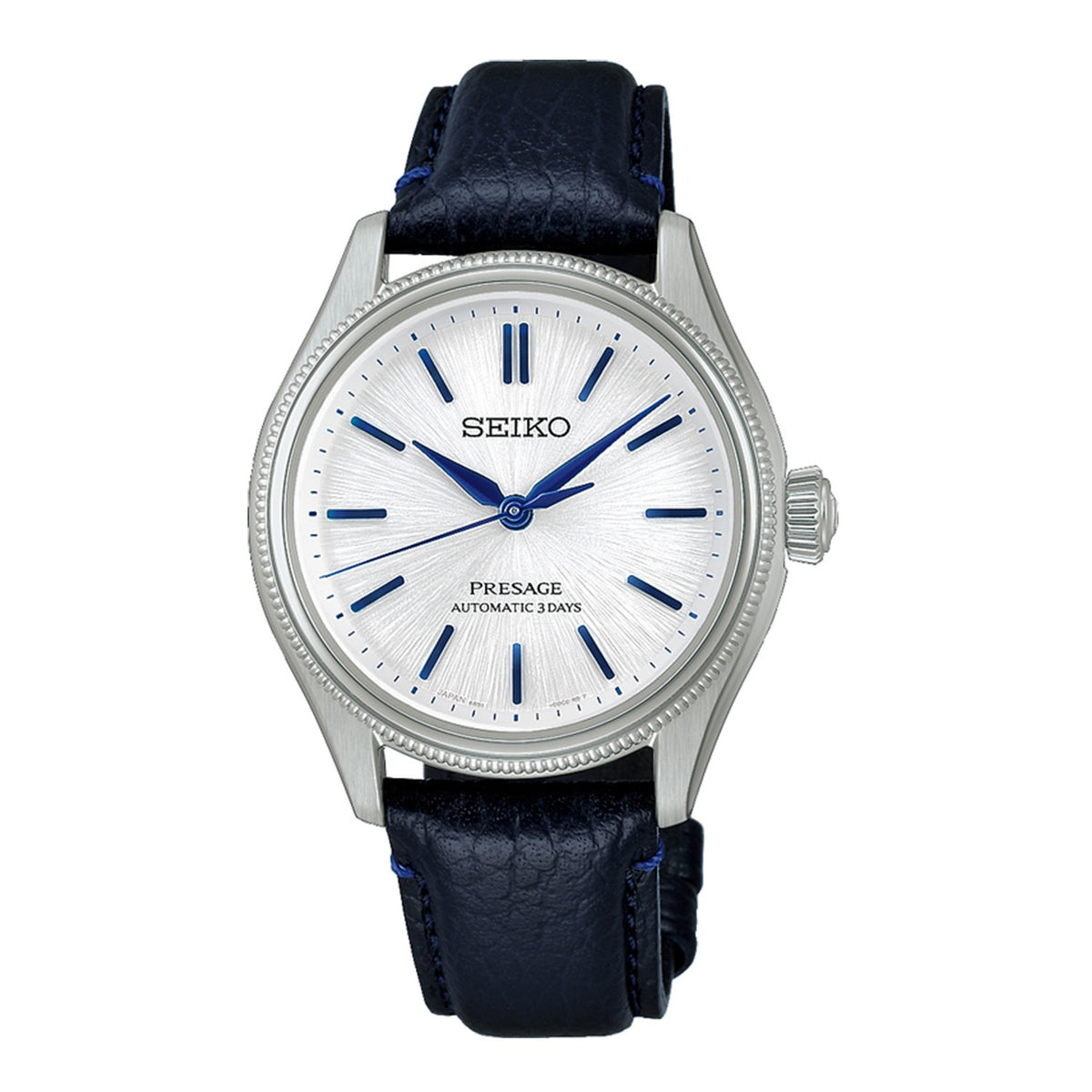 HCC004J1 SEIKO PRESAGE AUTOMATIC WATCH ON LEATHER STRAP LIMITED EDITION CLASSIC SERIES IN SHIRO-NERI