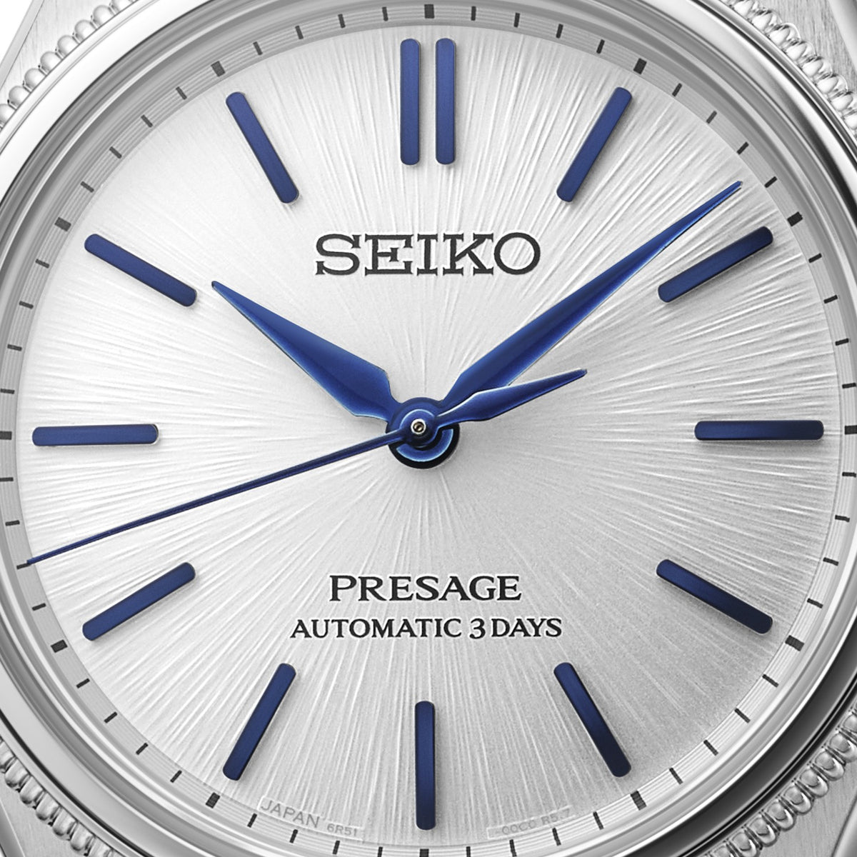 HCC004J1 SEIKO PRESAGE AUTOMATIC WATCH ON LEATHER STRAP LIMITED EDITION CLASSIC SERIES IN SHIRO-NERI DIAL