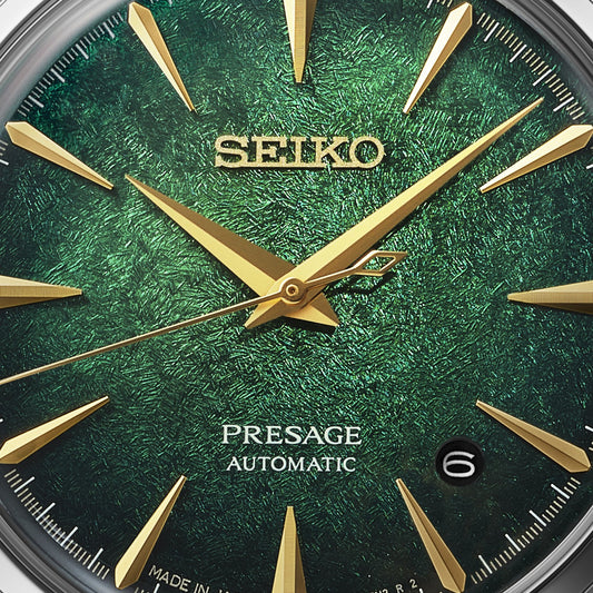 Presage Automatic Cocktail Time Watch 'Mint Mist' HCB002J1