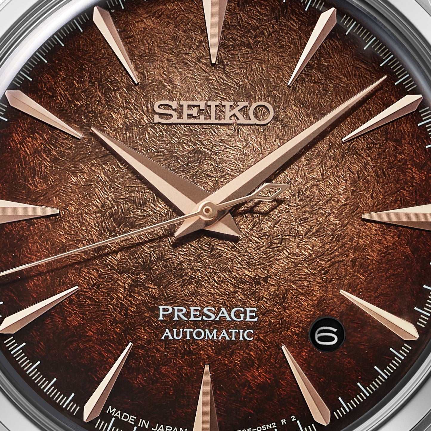 Presage Gents Automatic Cocktail Time Watch 'Whisky Mist' HCB003J1