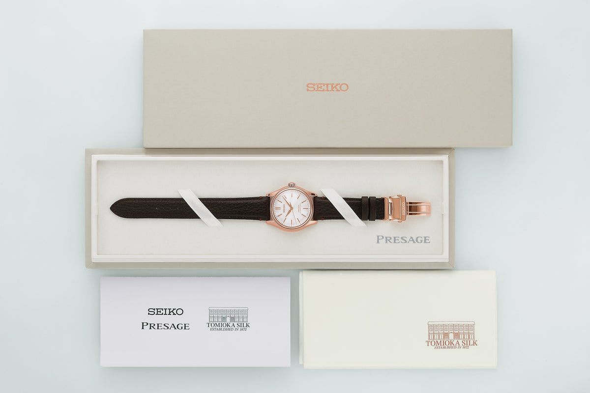 Presage Classic Series Limited Edition Watch - Tomioka Silk Promotion Organisation HCC008J1
