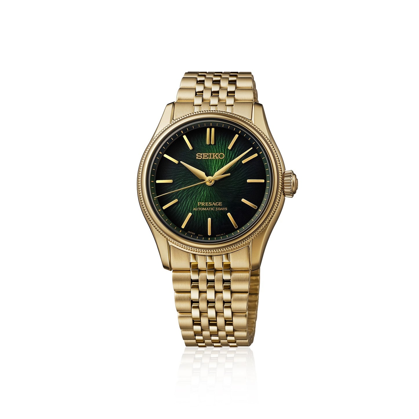 Presage Classic Series Limited Edition Automatic Watch in Matsuba-iro green HCC009J1