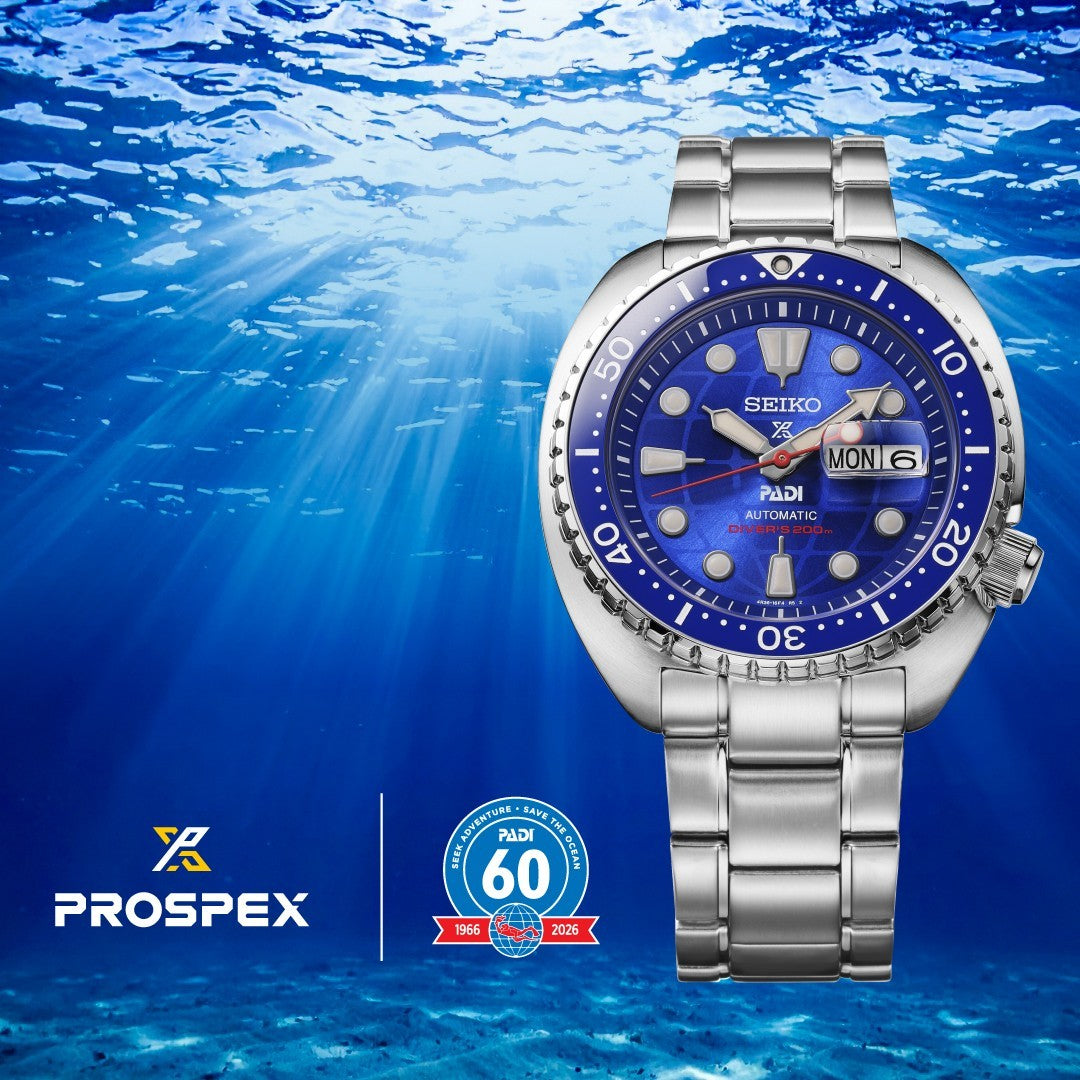Prospex Gents Steel 200m Diver's Automatic PADI King Turtle Watch HBB002K1