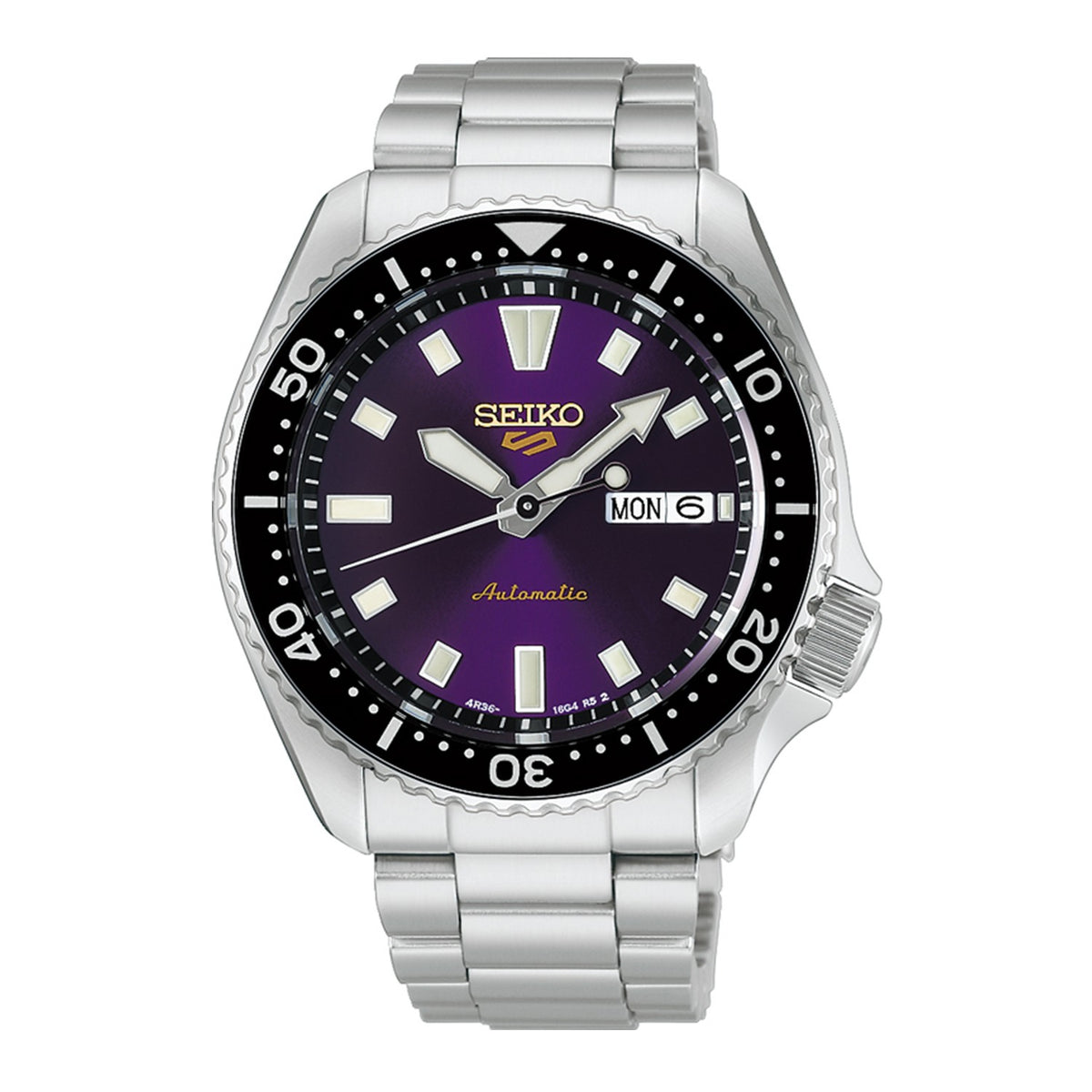 HDB003K1 Seiko 5 Sports Gents 145th Anniversary Limited Edition Automatic Watch in Edo Purple