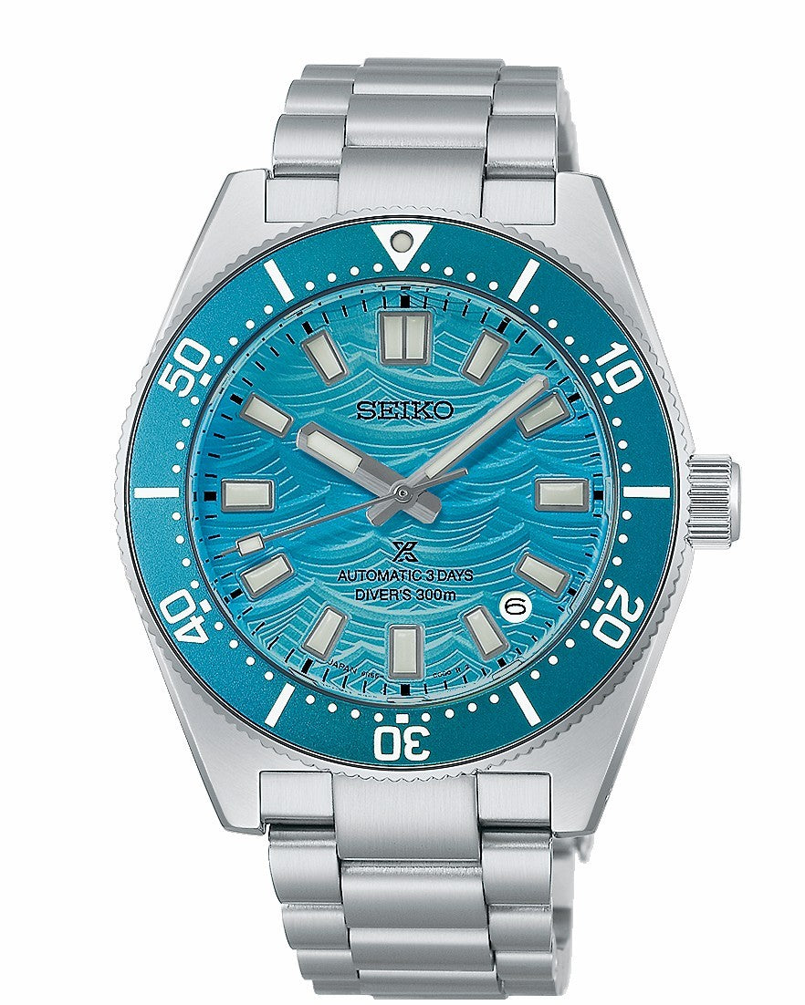 HBC011J1 Seiko Prospex 60th Anniversary Gents Stainless Steel Limited Edition Diver’s Watch with Date on Bracelet ‘Daytime’