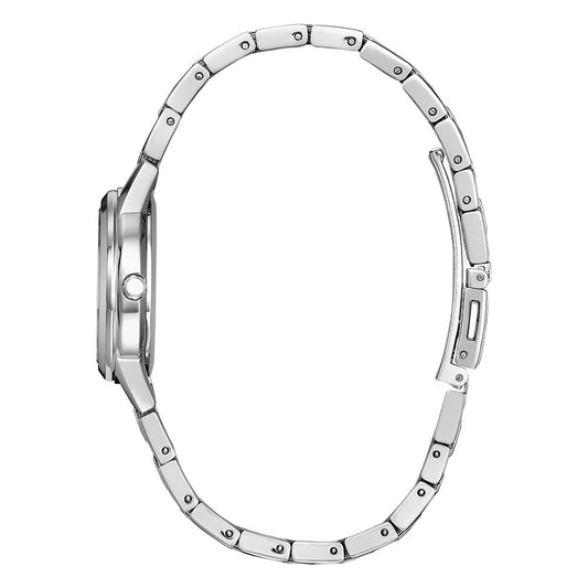Ladies Stainless Steel Eco-Drive Watch on Bracelet FE1241-71Z