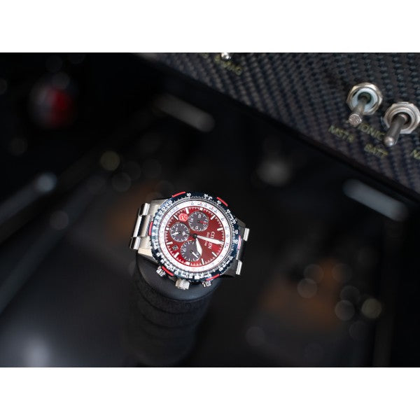 Gents Stainless Steel Eco-Drive Red Arrows Watch on Bracelet CA4666-56E