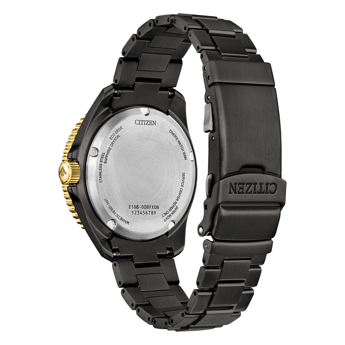 Promaster 2 Tone Steel Diver's Eco-Drive Watch on Bracelet with Date BN0264-53E