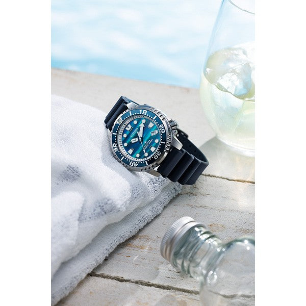 Gents Stainless Steel 50th Anniversary Promaster Eco-Drive Watch on Strap BN0167-09W