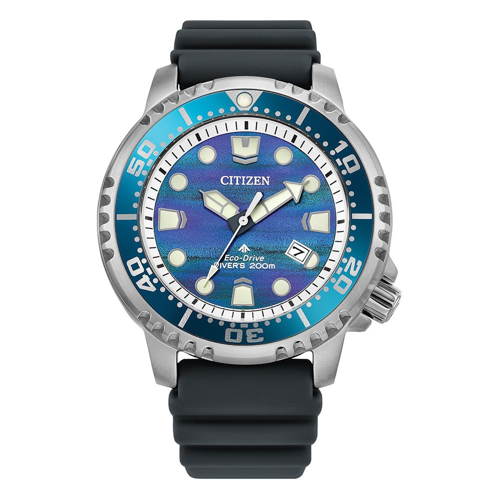 Gents Stainless Steel 50th Anniversary Promaster Eco-Drive Watch on Strap BN0167-09W