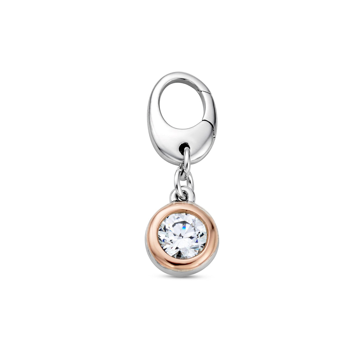 Silver & Gold Ladies Insignia Celebration Charm 3SCEL998