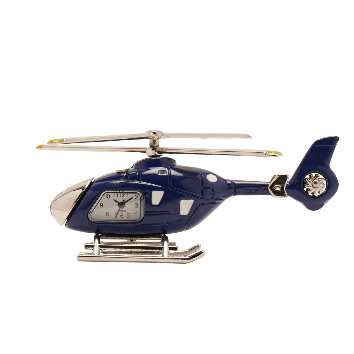 9531 Miniature Quartz Battery Helicopter Desk Clock by Widdop