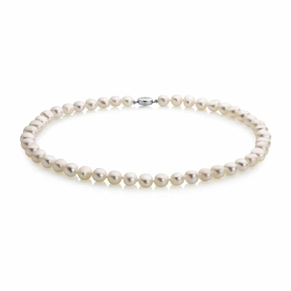 Sterling Silver Baroque Freshwater Pearl 18'' Necklace 1520248